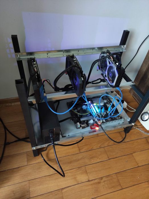 Koparka do kryptowalut 4x gtx 1660 super