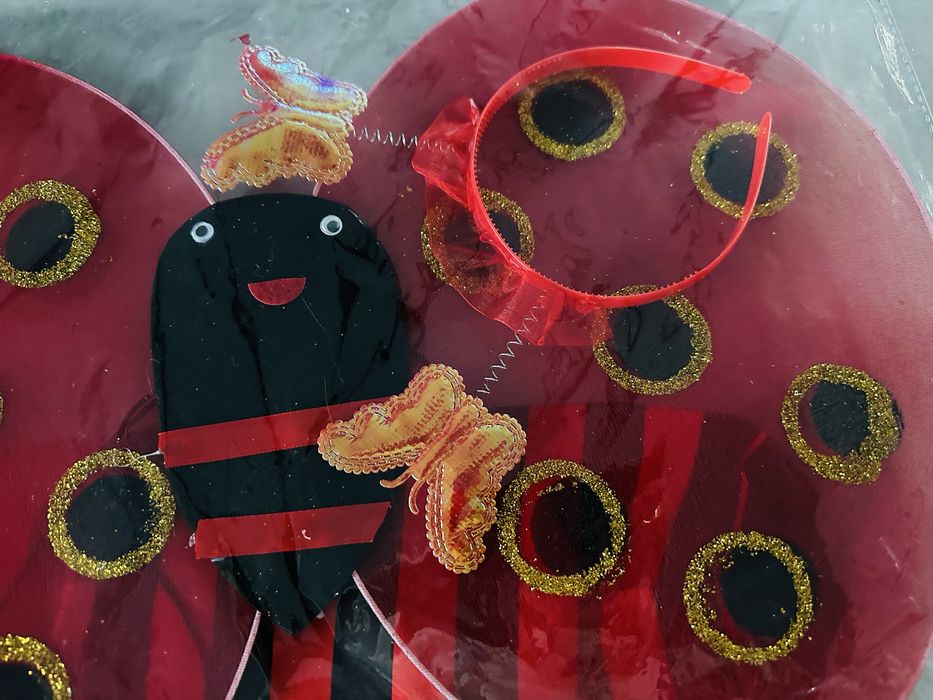 Biedronka 122 cm nowy strój kostium przebranie karnawałowe Halloween
