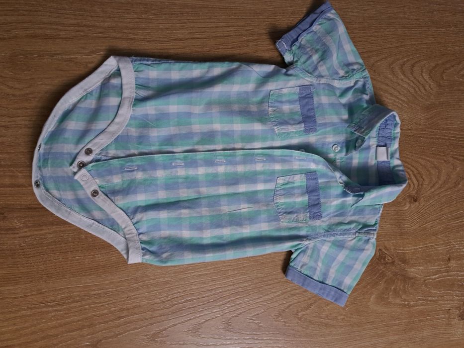 Body niemowlęce z kołnierzykiem r.86cm Cool Club
