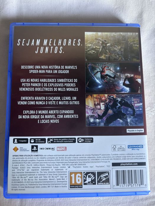 Vendo 2 Jogos PS5