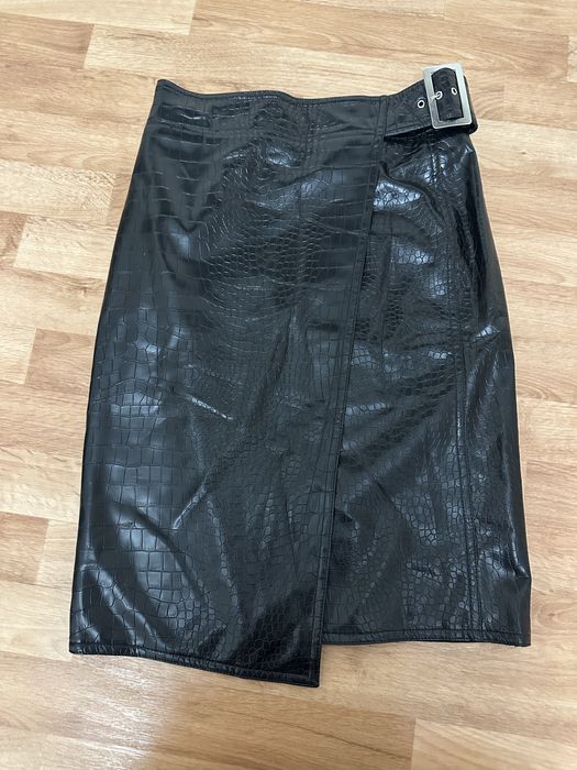 Спідниця з екошкіри, H&M, Франція