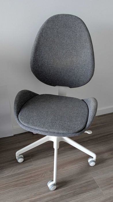 Cadeira escritório IKEA - HATTEFJÄLL cinzenta - modelo sem braços