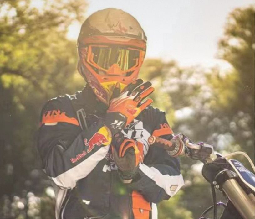 Luvas KTM para desporto bicicleta ou moto