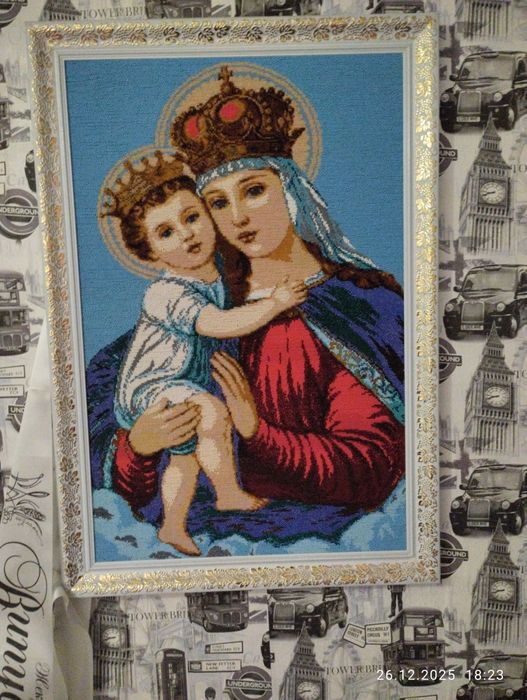 Картина "Божа мати з Ісусом "