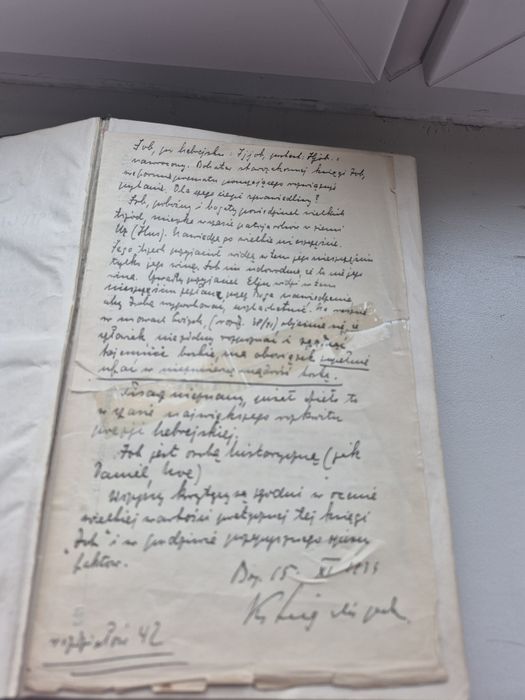 Biblia Jakuba Wujka 1923r + odręczny komentarz