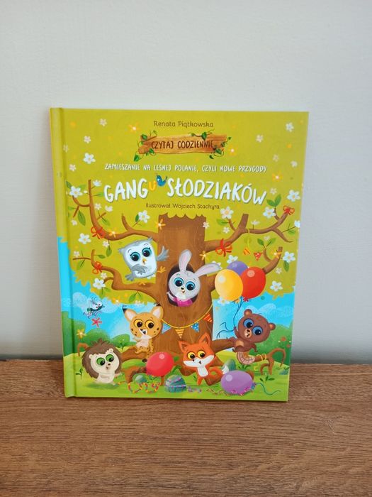 Książka z ilustracjami gang słodziaków