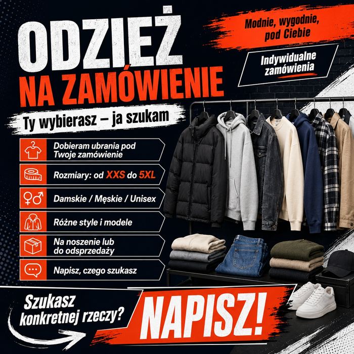 Wszystko co chcesz! Odzież używana