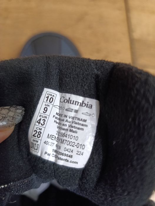 Зимові ботинки  Columbia Snowtrekker 28 cm