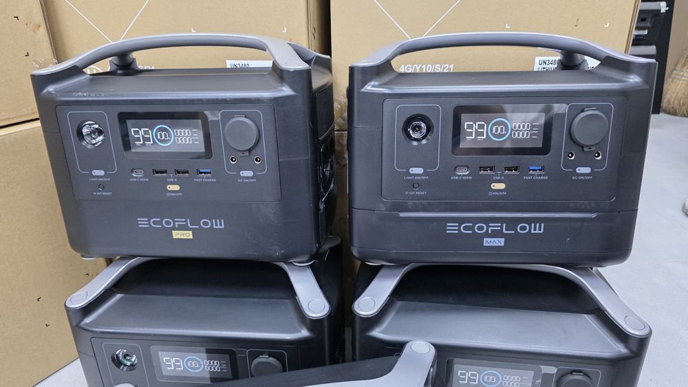 ECOFLOW river max, river pro. Корпус