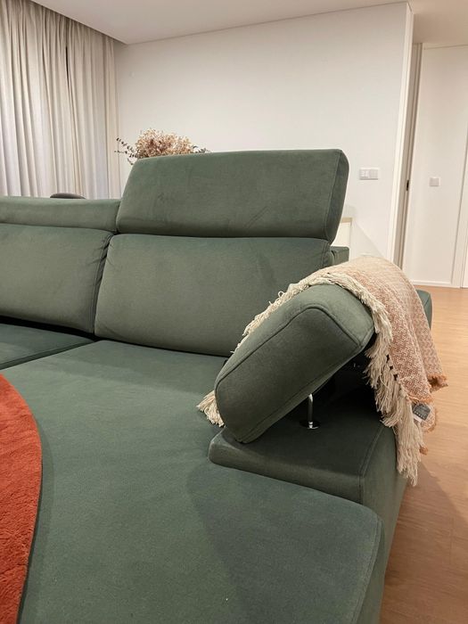 Sofá  em tecido como novo