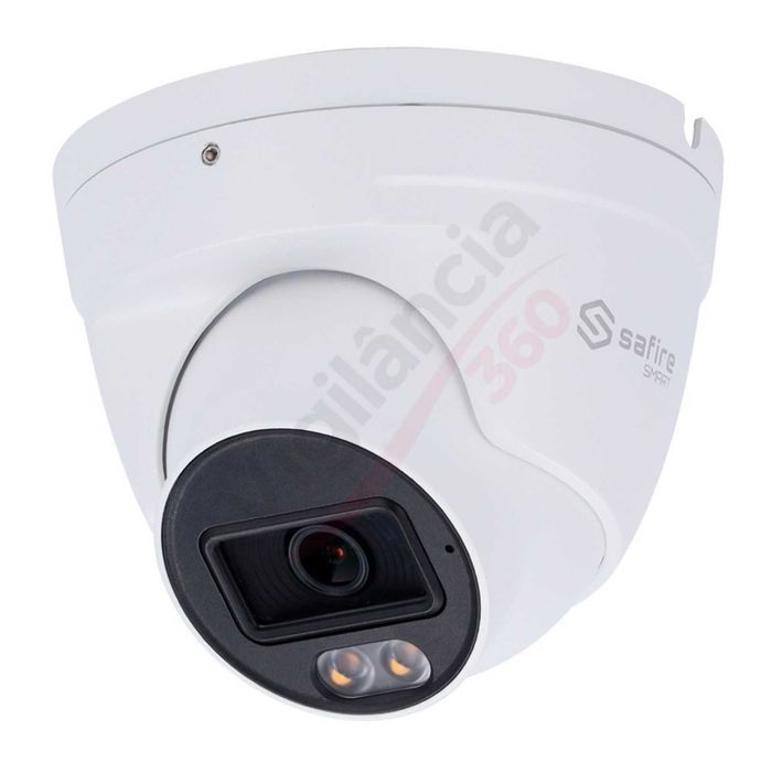 Câmara vigilância IP Safire Smart 4MP Night Color PoE Exterior IP67 - NOVA