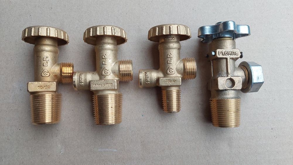 вентиль кран на газовый пропановый баллон Италия розн350/опт300