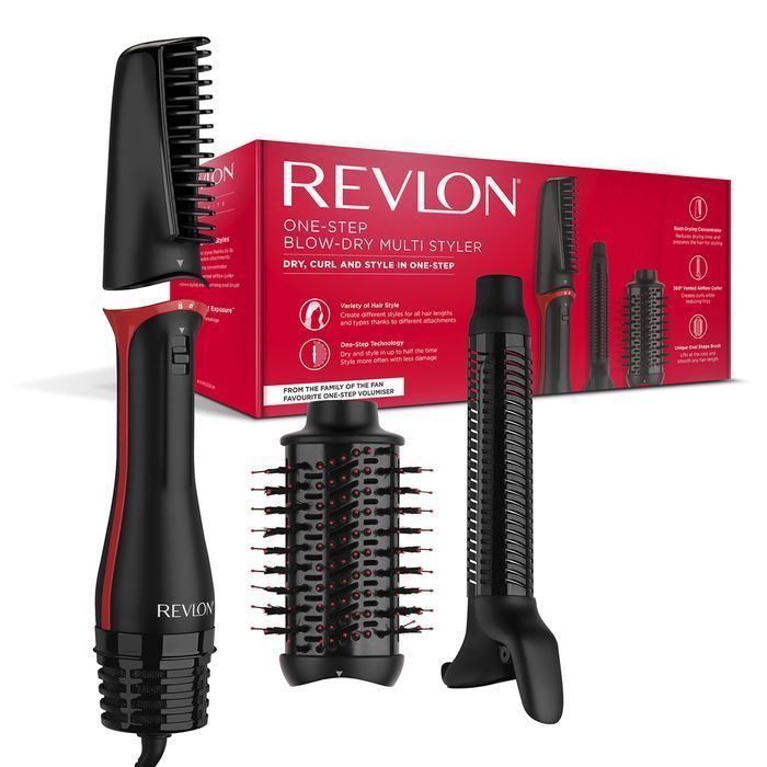Revlon Blow Dry MultiStyler RVRDR5333 Suszarko-Lokówka-Prostownica 4w1