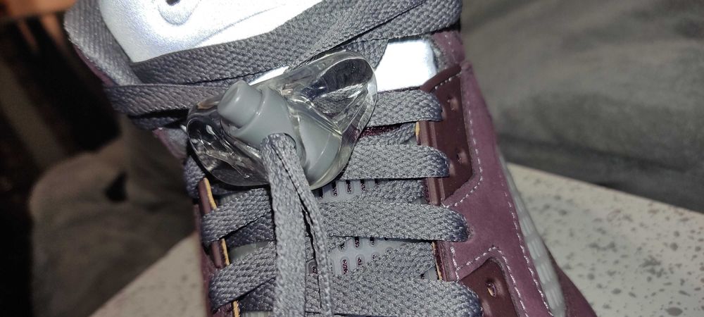 Nike air jordan 5 retro, burgundy