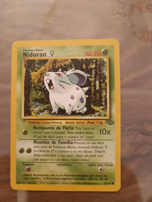 Carta Pokémon Nidoran