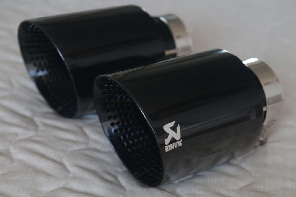 Насадки Akrapovic Акрапович металеві глушитель вихлоп BMW M Audi Remus
