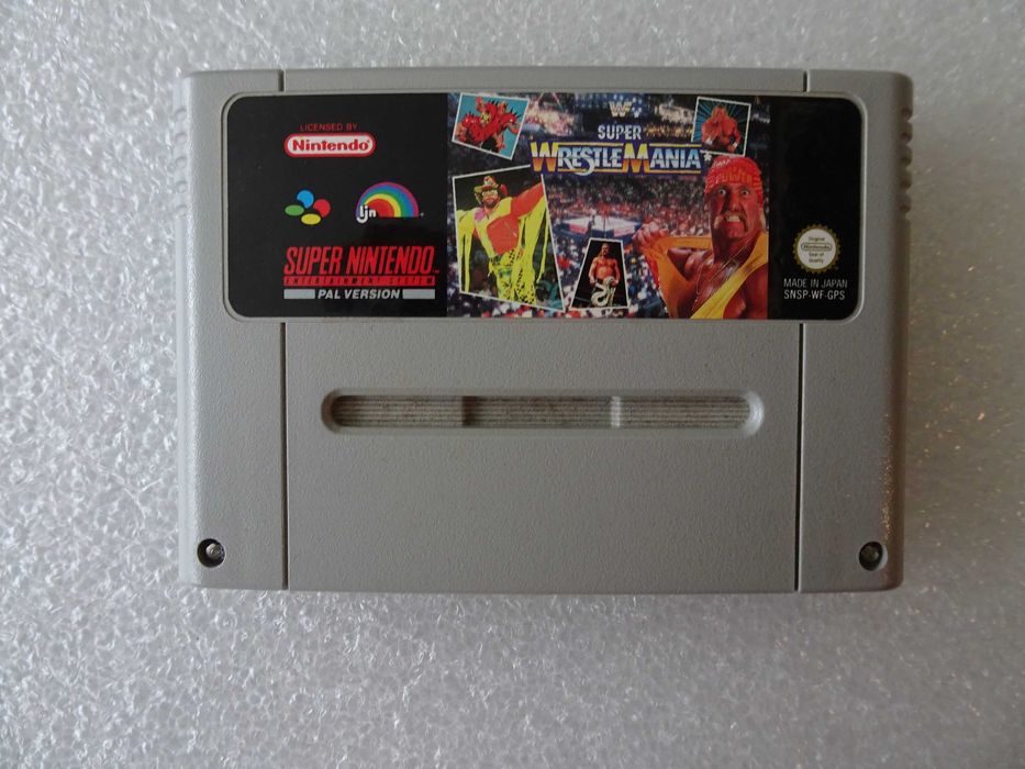 Jogo Super Nintendo SNES WF Super Wrestle Mania