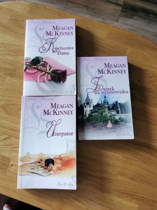 Meagan McKinney Zamek na wrzosowisku, Uzurpator, Księżycowa Dama