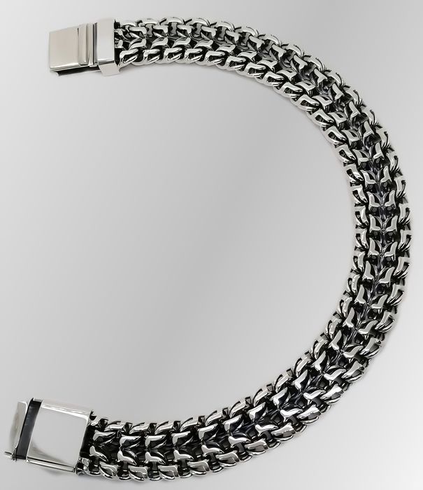 Срібний браслет 52.5г чоловічий, мужской серебряный браслет 925