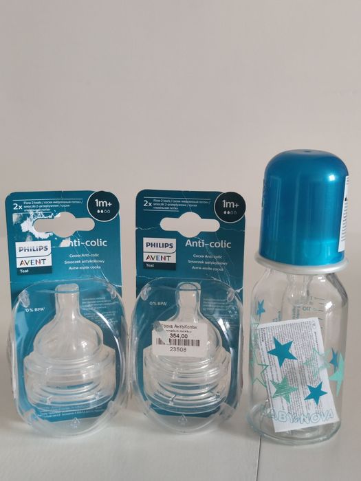 Соска дитяча силіконова Avent Anti-colic 2шт