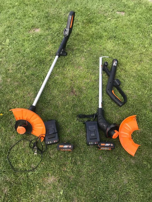 Тример акумуляторний Worx WG157E, 25 см. з Англії
