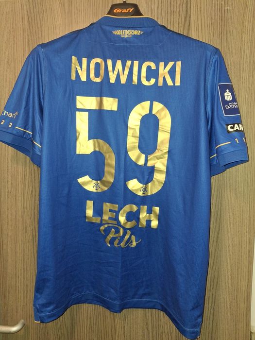 Macron Lech Poznan Kolejorz koszulka pilkarska XL/XXL
