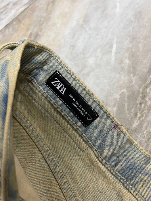 Мега широкі шорти джинсові BAGGY jeans shorts Zara rap fade широкие шорты бегги реп Jaded London