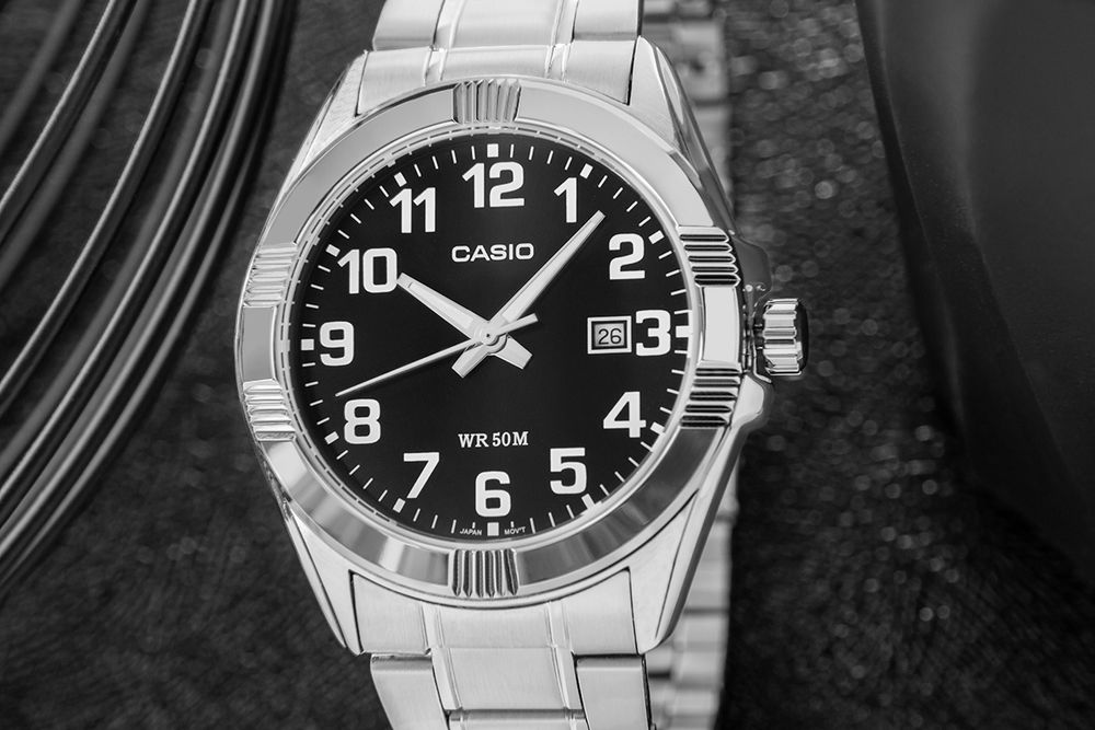 zegarek męski casio mtp-1308d-1bvdf + box