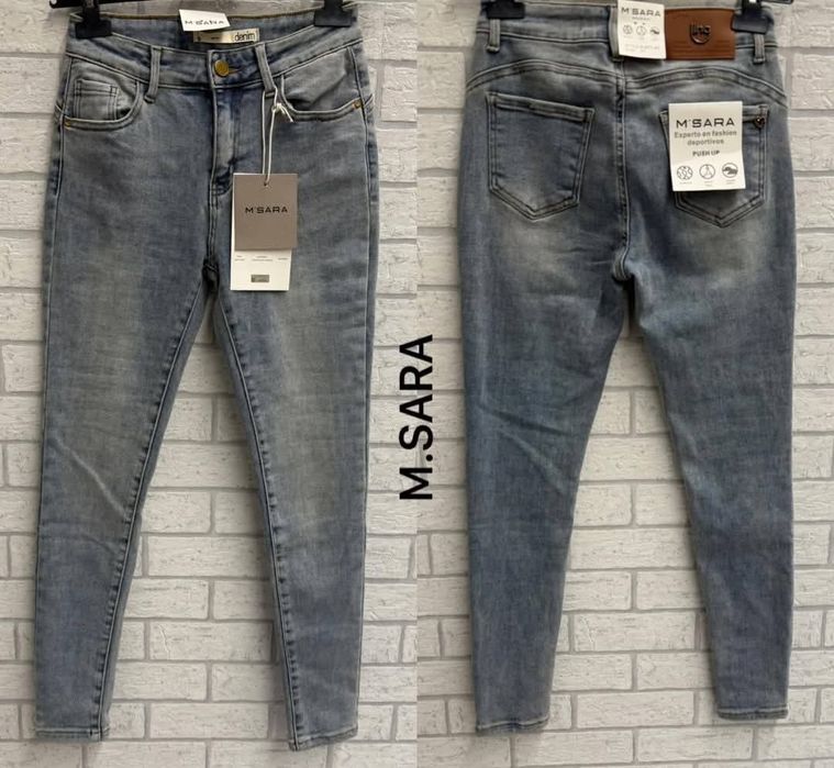 Spodnie M sara roz xs nowe