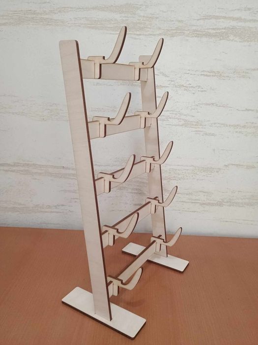 Stojak ekspozytor na biżuterię lub prospekty