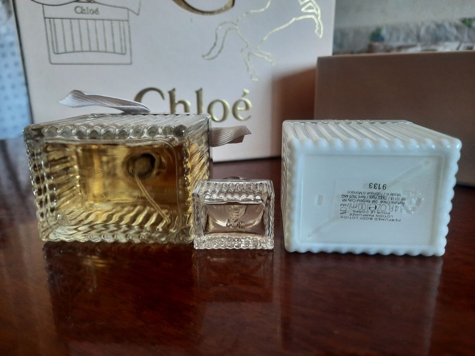 Оригинальный набор Chloé Nomade EDP 75 мл + лосьон 100 мл + миниатюра 5 мл