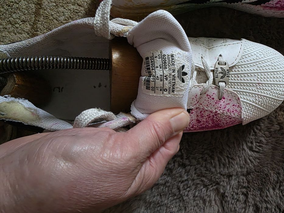 Adidas Superstar – Wyjątkowa Edycja "Splash Art" / Pride•Rozmiar 42•Unisex