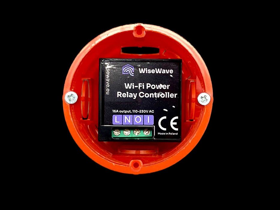 Power Switch Przekaźnik z pomiarem mocy WiFi 230v WiseWave