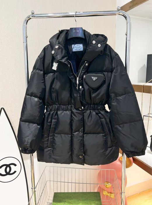 Kurtka Prada black Puchowa