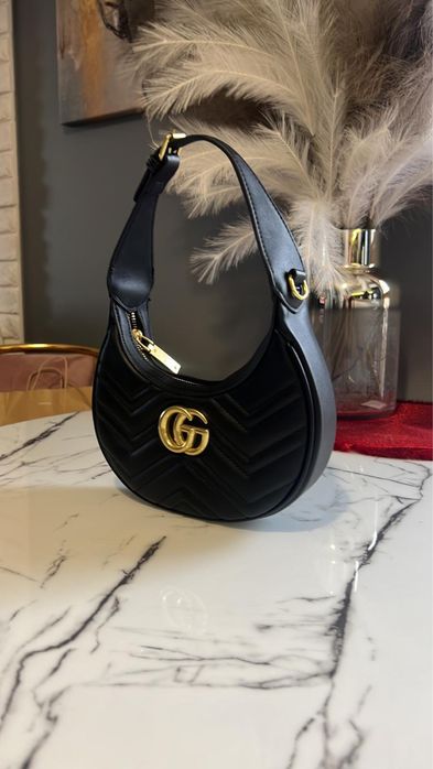 Torebka skorzana Gucci ksieżyc