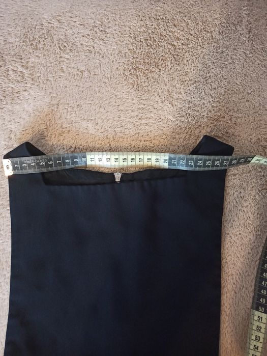 Sukienka mini czarna Topshop petite 36
