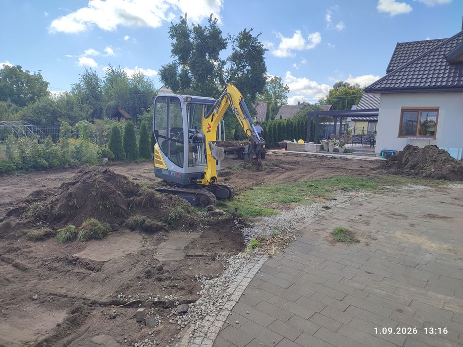 Wacker neuson et16 2019 r 1100h minikoparka bobcat cat yanmar