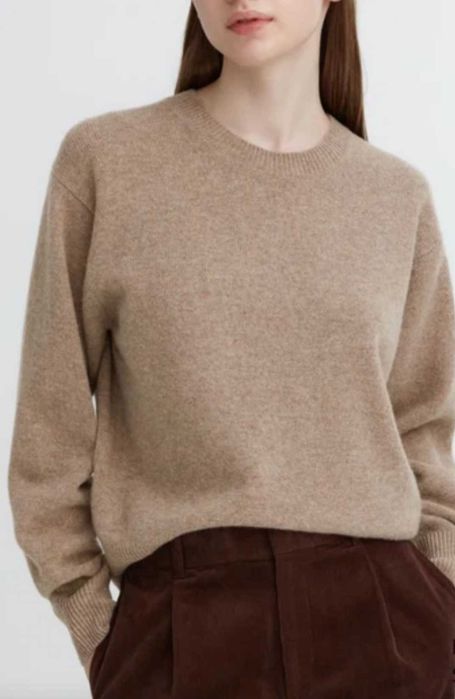 Преміум бренд Uniqlo джемпер светр вовна 100% М