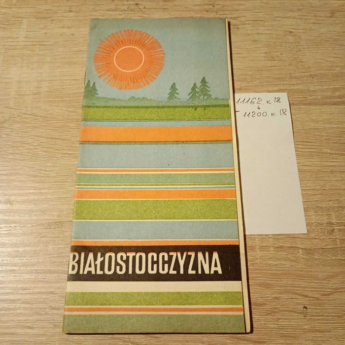Białostocczyzna. Mapa