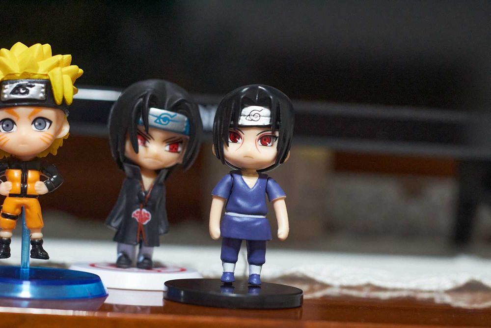 Figuras Naruto Shippuden e Akatsuki