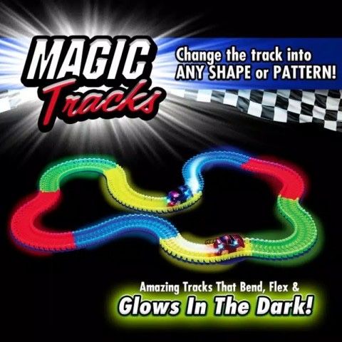 Дитячий гнучкий трек, що світиться в темряві (Magic Track)