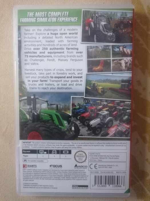 Farming simulator 17 - switch