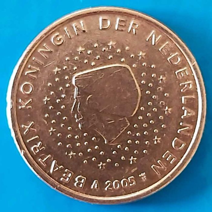 5 Cêntimos de 2005 dos Países Baixos, Beatriz