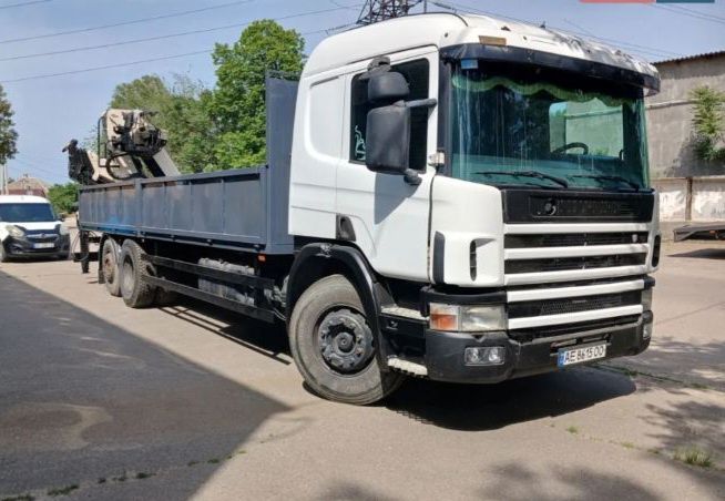 SCANIA кран-маніпулятор 2000