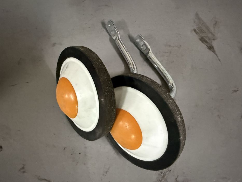 Bicicleta de criança b-twin 14 polegadas (4-6 anos)+rodinhas+capacete