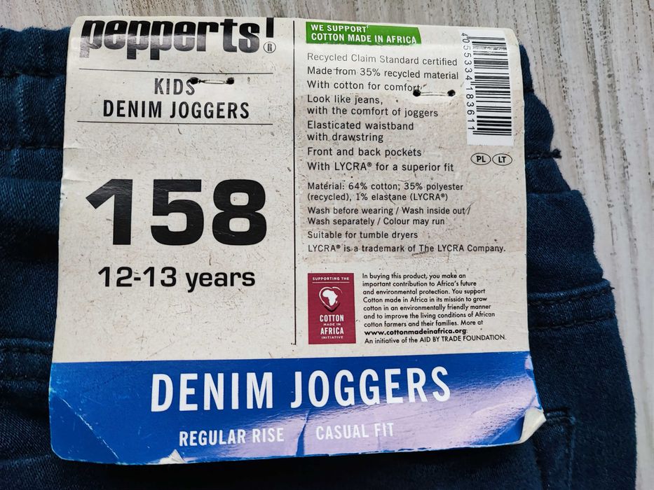 Joggery chpięce 158