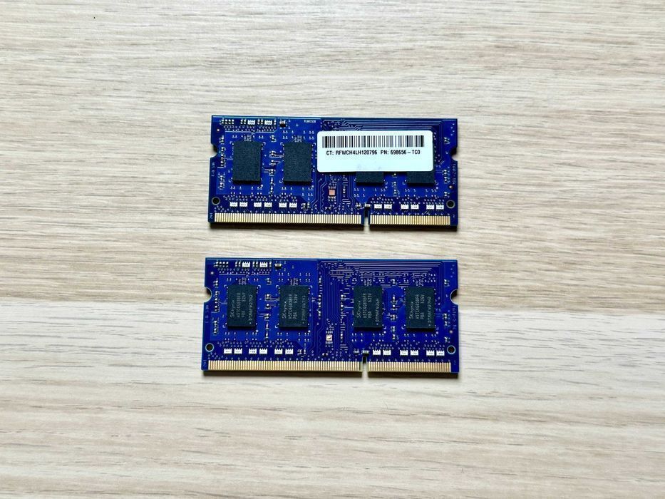 RAM SK Hynix 8GB 2x4GB DDR3 / DDR3L PC3L 12800S – sprawna / testowana