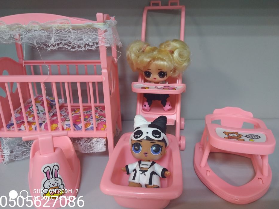 Меблі для ляльок Барбі Дитяча, Школа, Мебель для ЛОЛ