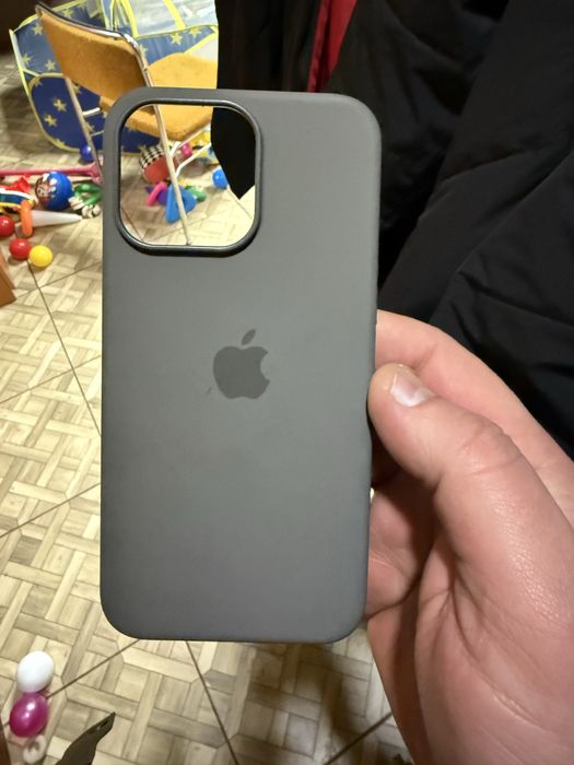 Продам силіконовий чохол IPHONE 15pro max жорсткий ниж борт magsafe