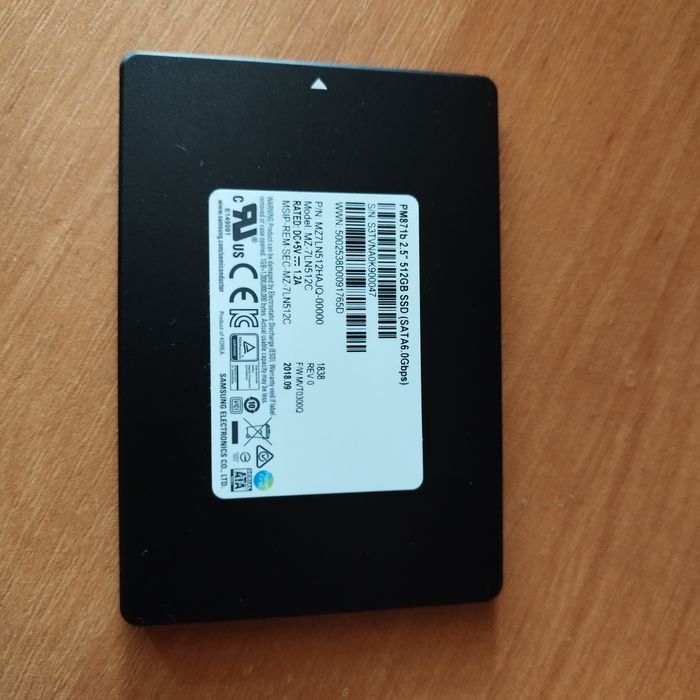 ssd Samsung 512 Гб MZ7LN512HAJQ